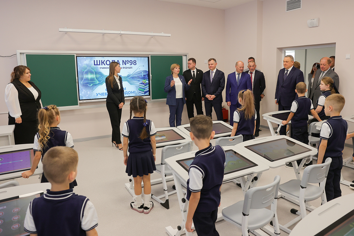 1 сентября 2026 в Ростове-на-Дону. Открытие новой школы в микрорайоне &laquo;Новый Ростов&raquo;