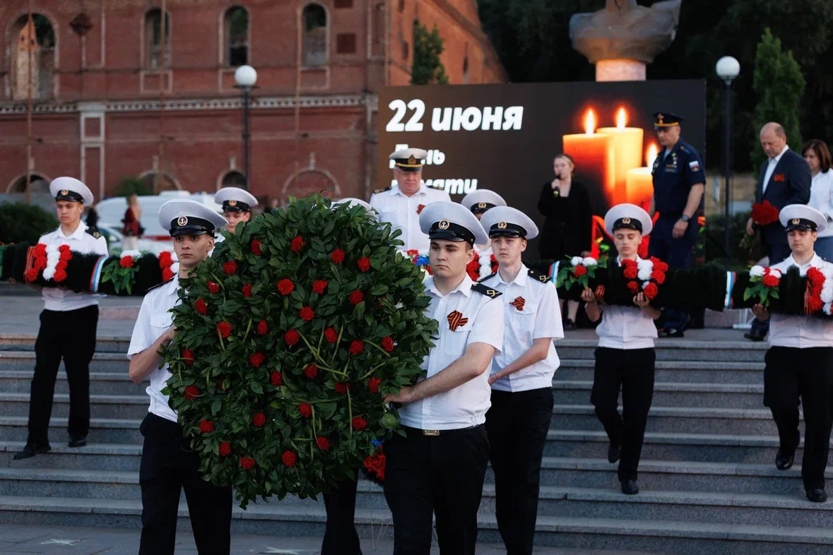 22 июня. АКЦИЯ ПАМЯТИ МОЛОДЫХ РОСТОВЧАН