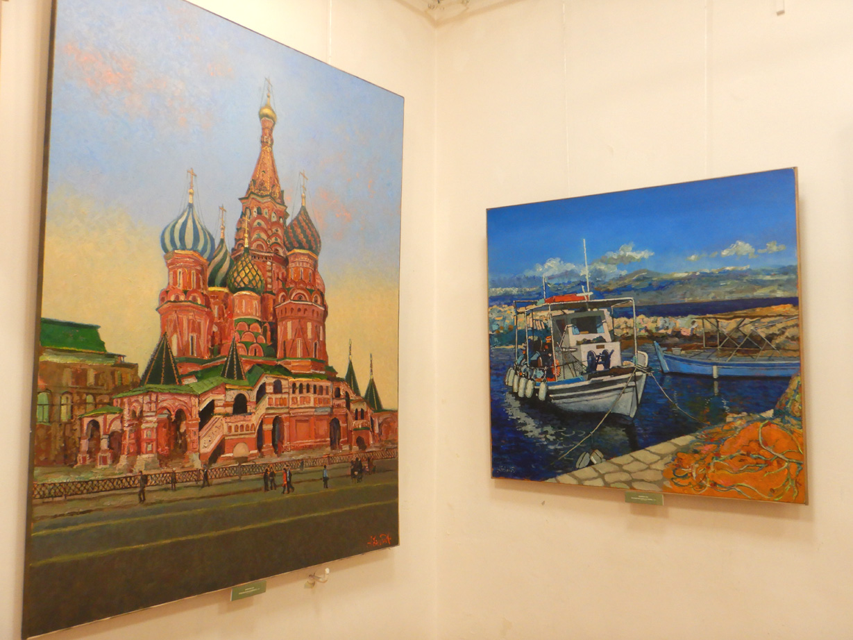 Персональная выставка известного российского художника Эдуарда Абжинова «В присутствии цвета» в РОМИИ
