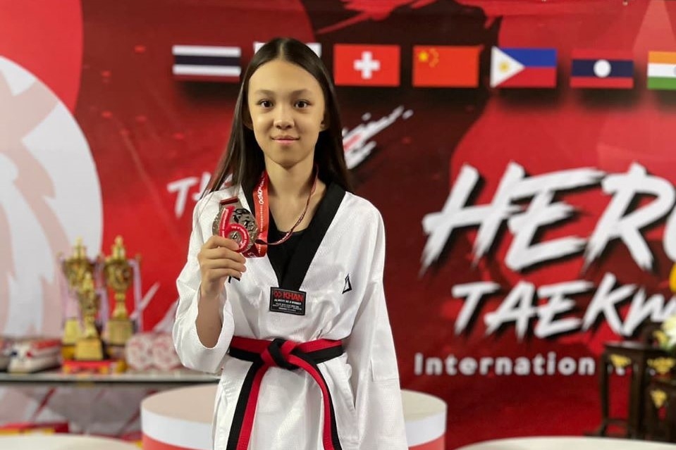 АРИНА ХАН взяла СЕРЕБРО на международном турнире по ТХЭКВОНДО
