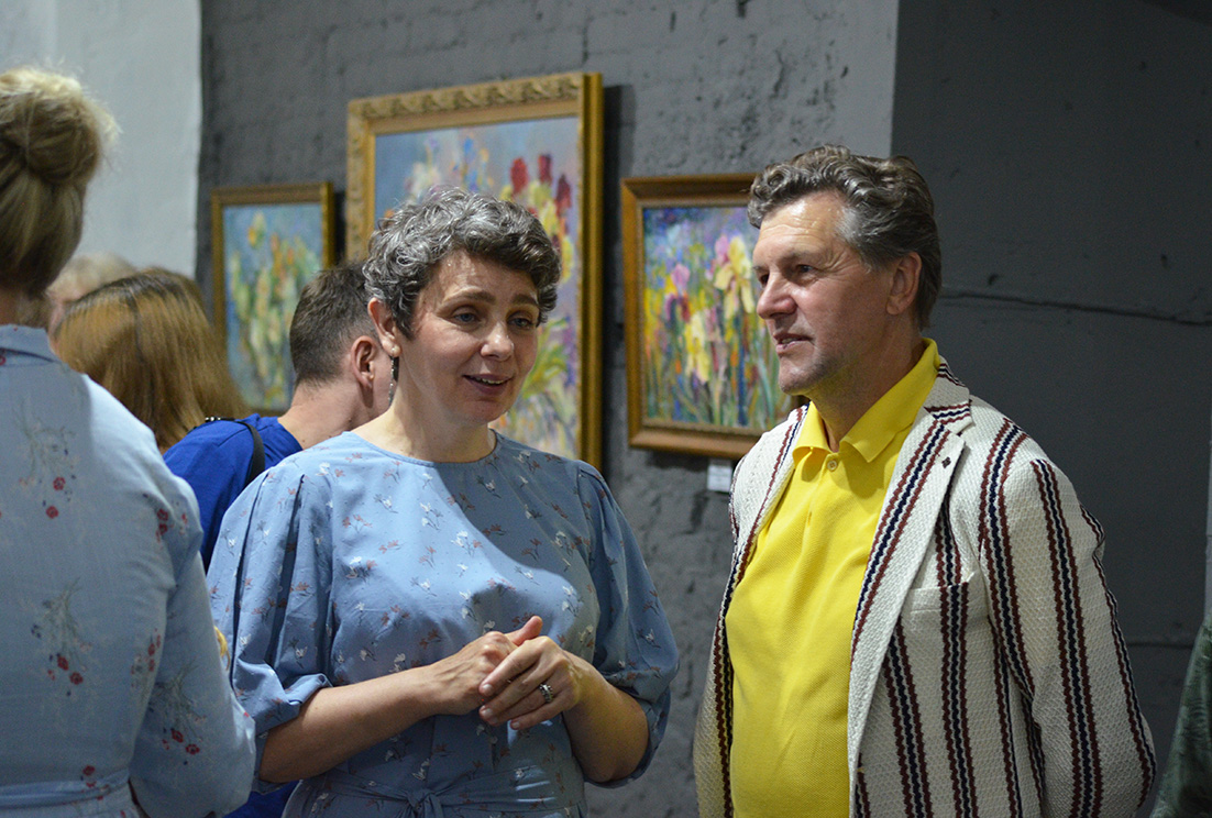 Открытие выставки художника Оксаны Бегмы. Фото Даниил Худовердов.