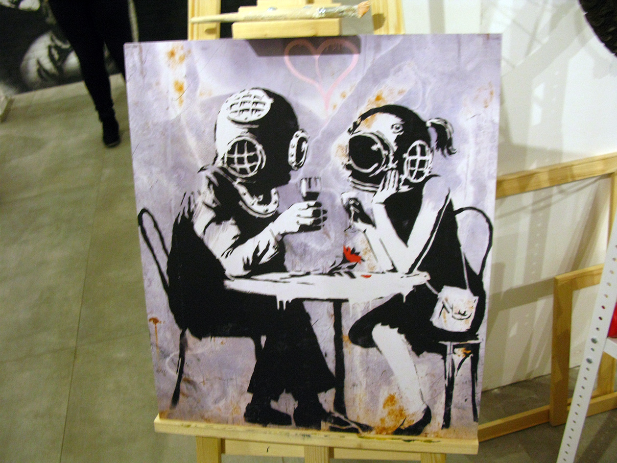 Выставка БЭНКСИ (Banksy) в галерее Vekarta Ростов