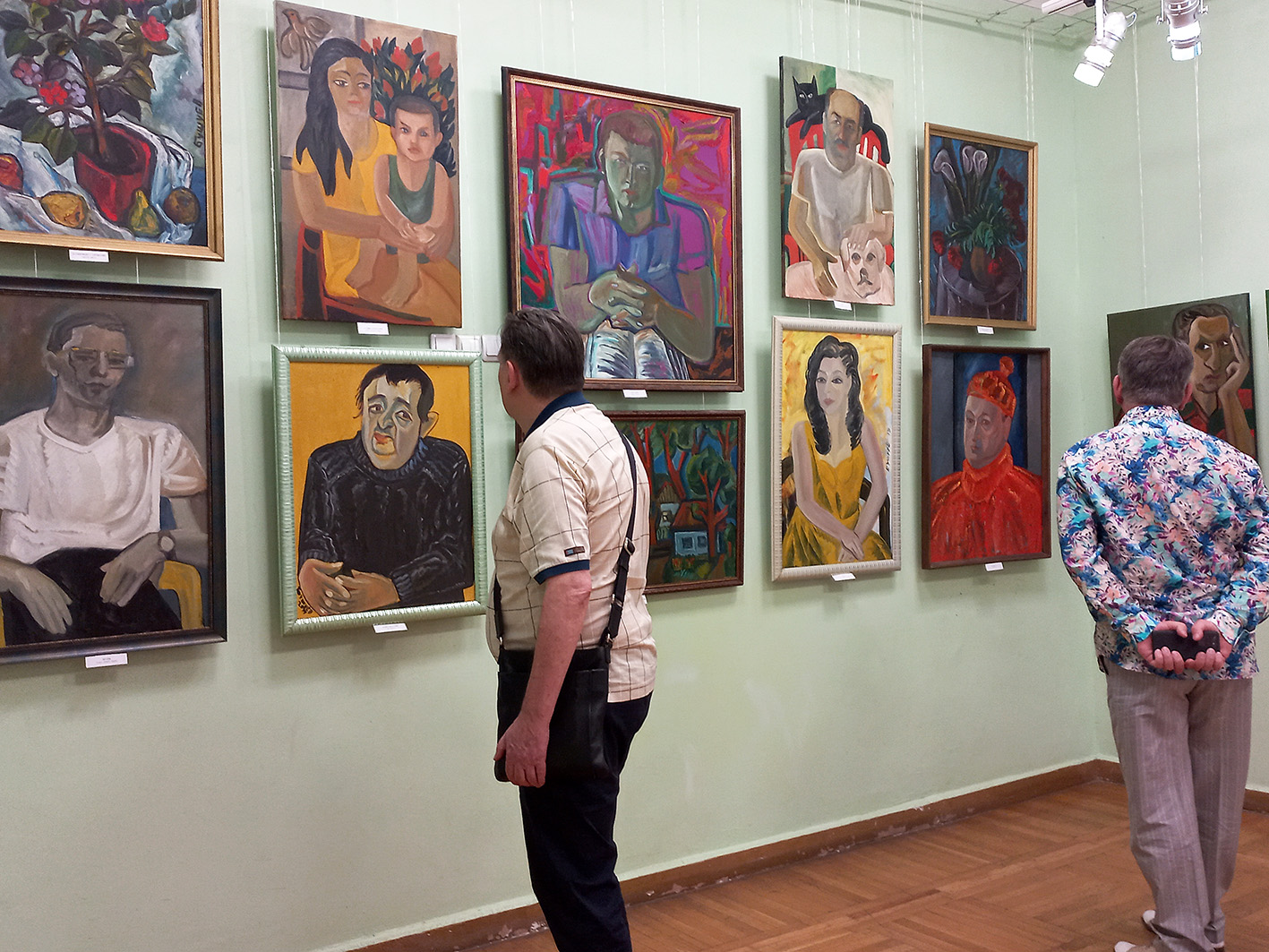 «ПОРТРЕТ СОВРЕМЕННИКА» – выставка живописных произведений ВЯЧЕСЛАВА БУШУЕВА, приуроченная к 75-летнему юбилею художника