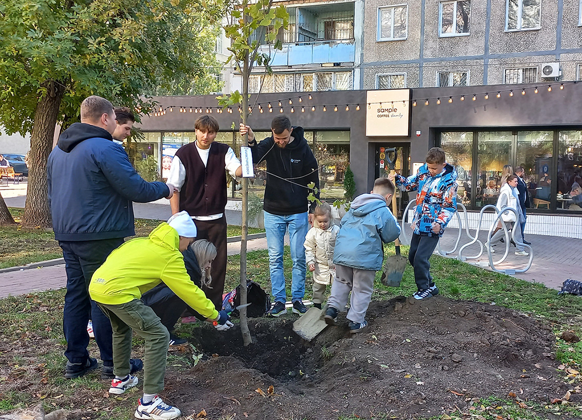 ДЕНЬ ДРЕВОНАСАЖДЕНИЯ в Ростове-на-Дону. Заложен новый парк