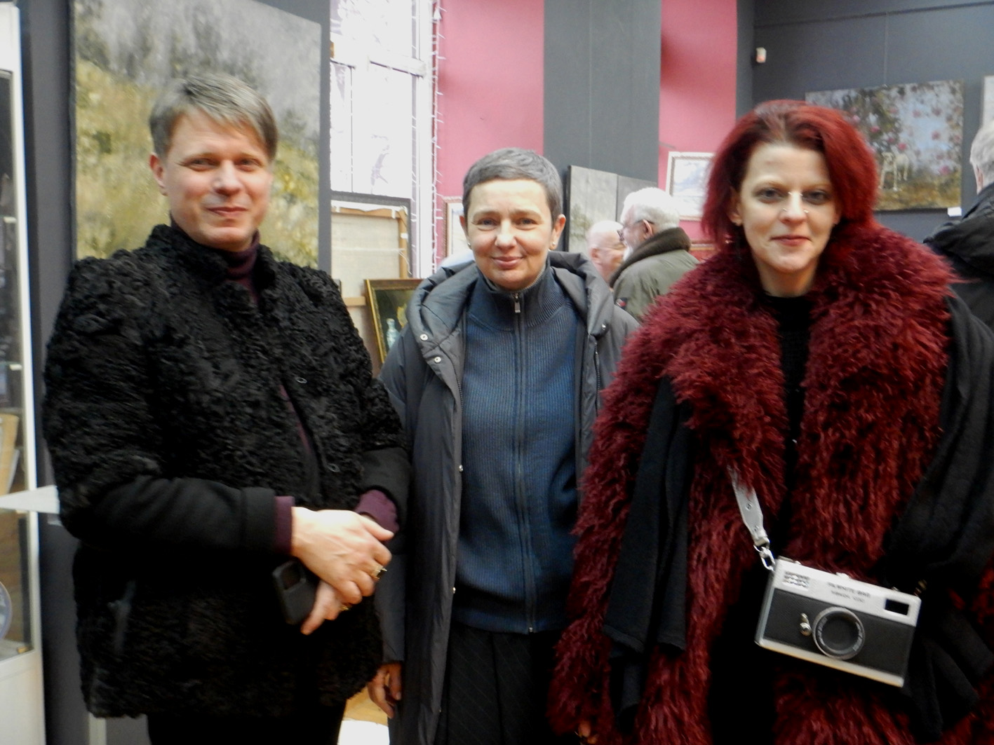 Персональная юбилейная выставка Елены Лапко &laquo;Местами мокрый снег&raquo; в СХР