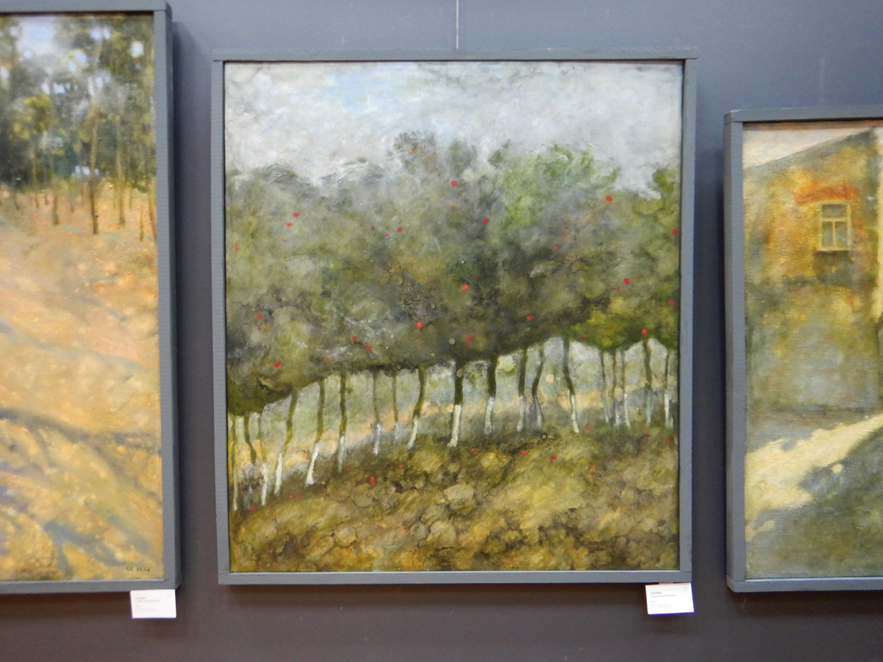 Персональная юбилейная выставка Елены Лапко &laquo;Местами мокрый снег&raquo; в СХР