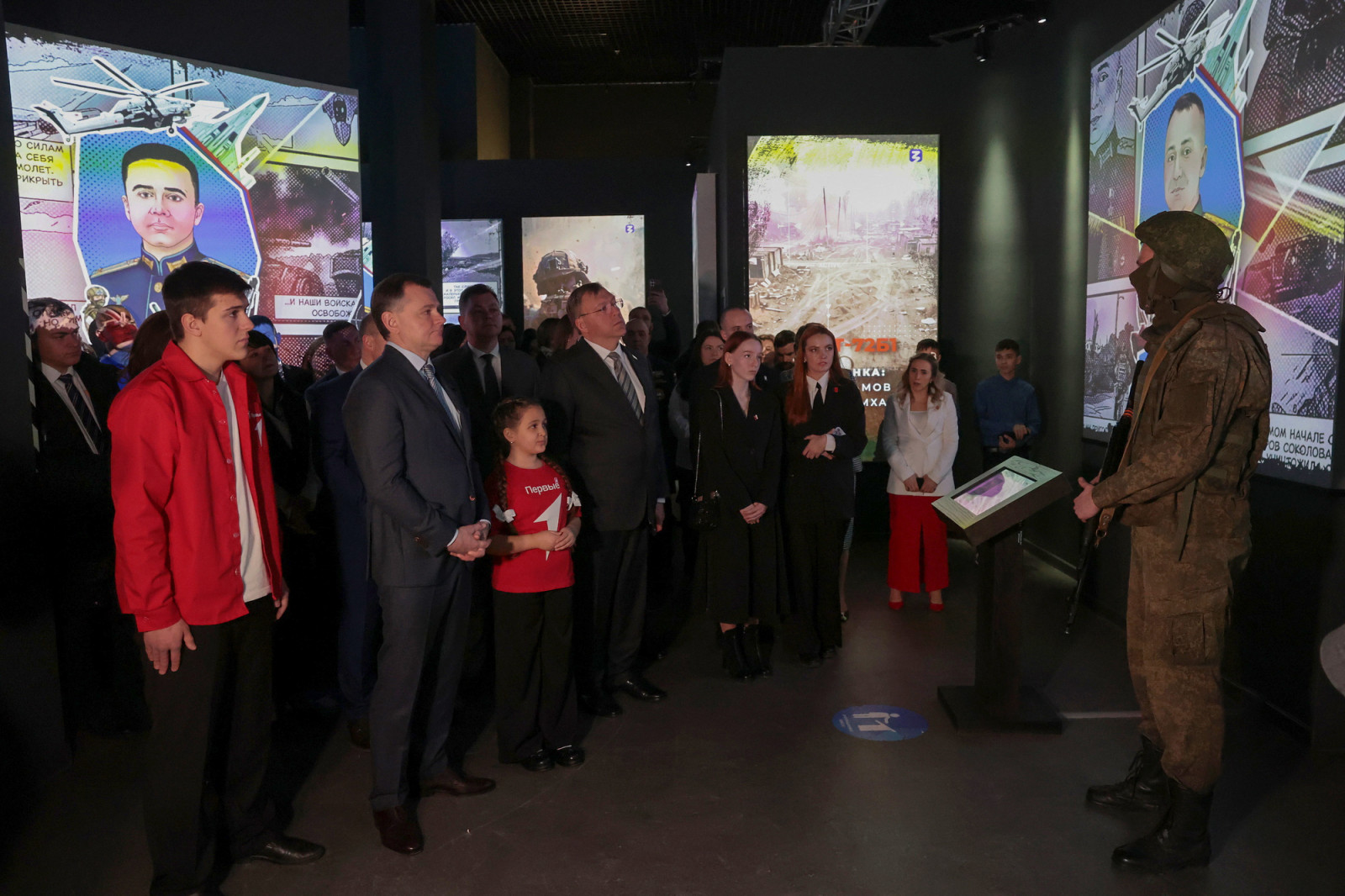 В историческом парке Россия &ndash; моя история начала работу мультимедийная выставка &laquo;Знание.Герои&raquo;