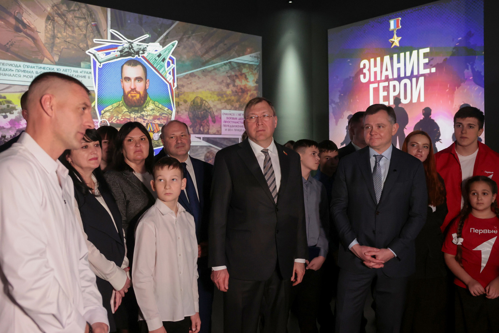 В историческом парке Россия &ndash; моя история начала работу мультимедийная выставка &laquo;Знание.Герои&raquo;