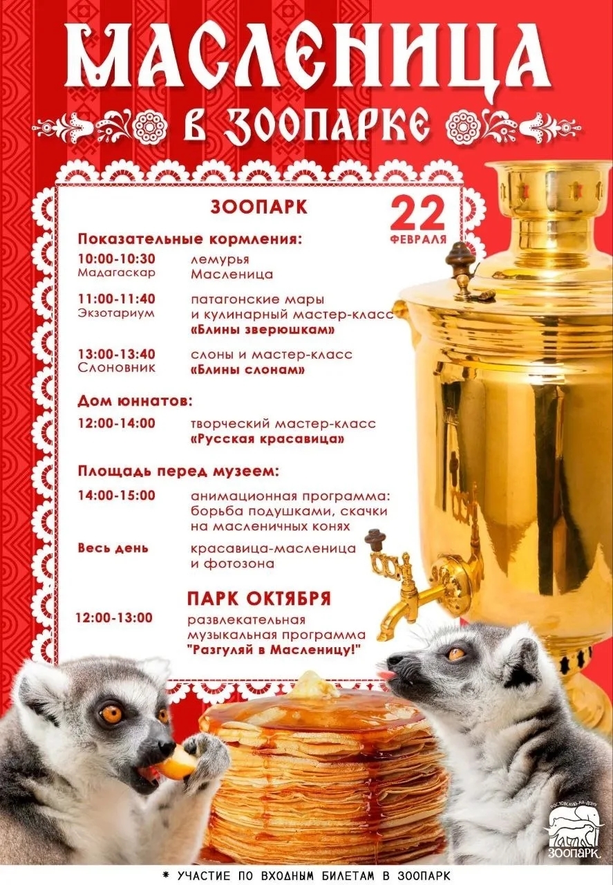 Масляничные гуляния в Ростове-на-Дону 2026