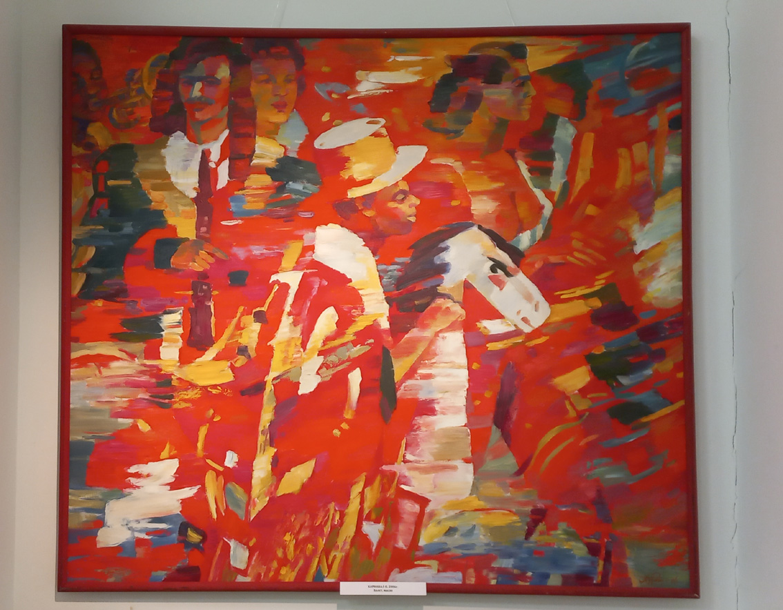 Юбилейная выставка &laquo;Преодоление&raquo; Алексея Курманаевского в РОМИИ