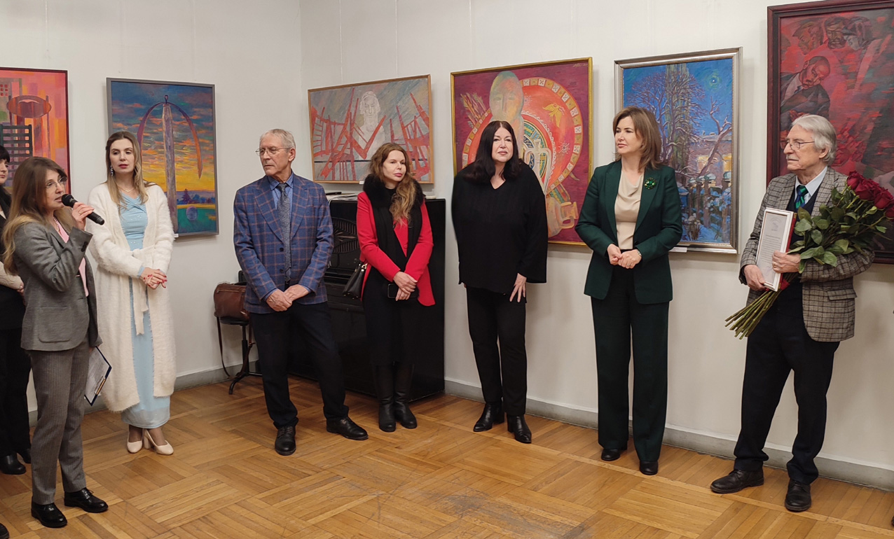 Юбилейная выставка &laquo;Преодоление&raquo; Алексея Курманаевского в РОМИИ