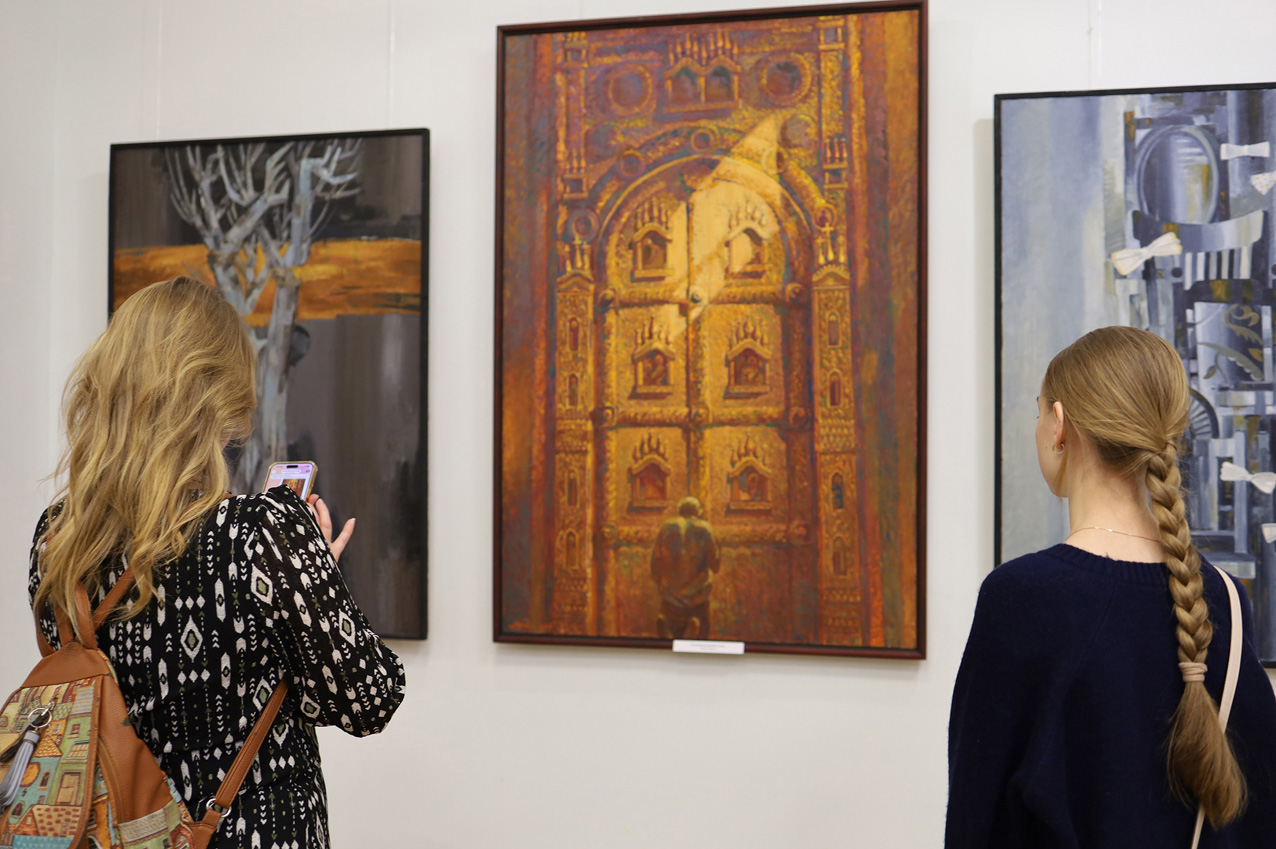 Юбилейная выставка &laquo;Преодоление&raquo; Алексея Курманаевского в РОМИИ