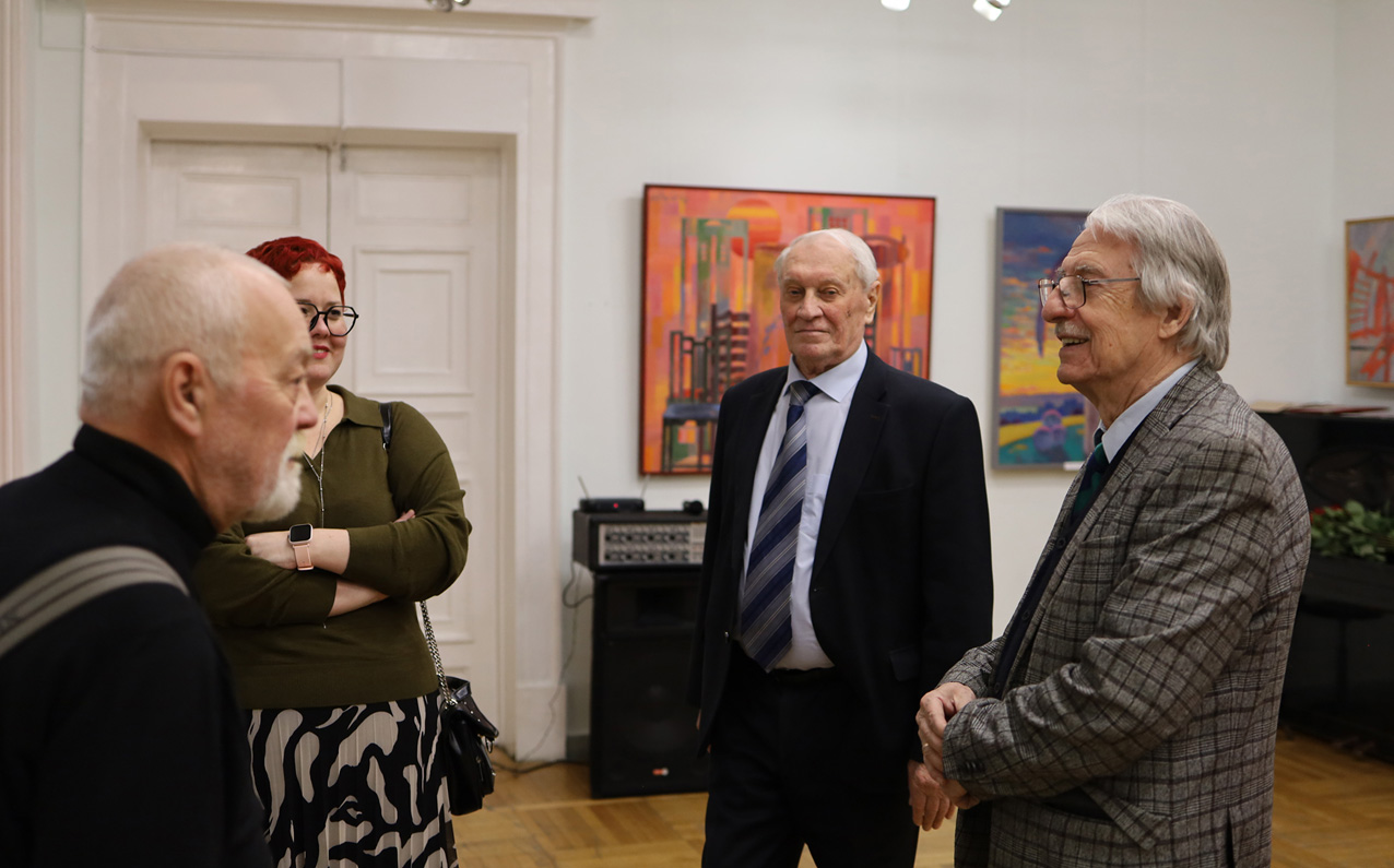 Юбилейная выставка &laquo;Преодоление&raquo; Алексея Курманаевского в РОМИИ