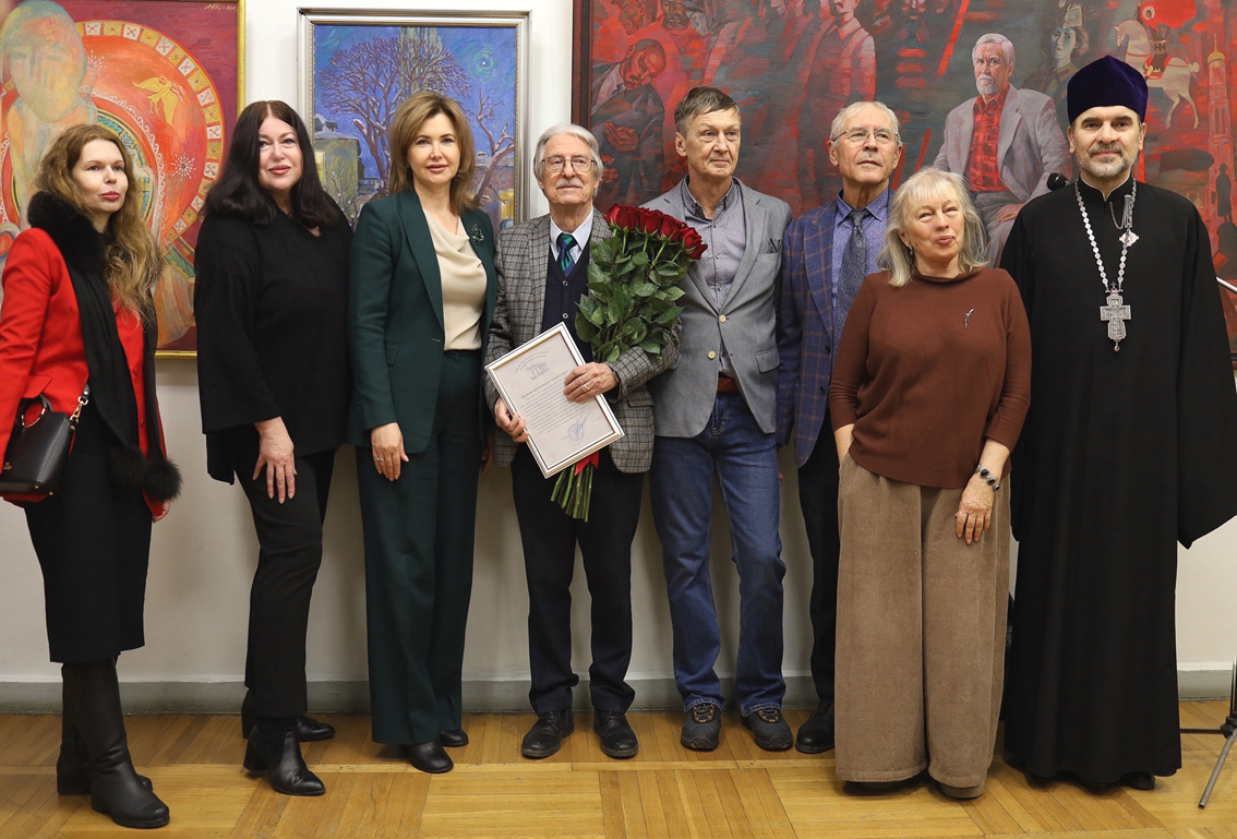 Юбилейная выставка &laquo;Преодоление&raquo; Алексея Курманаевского в РОМИИ