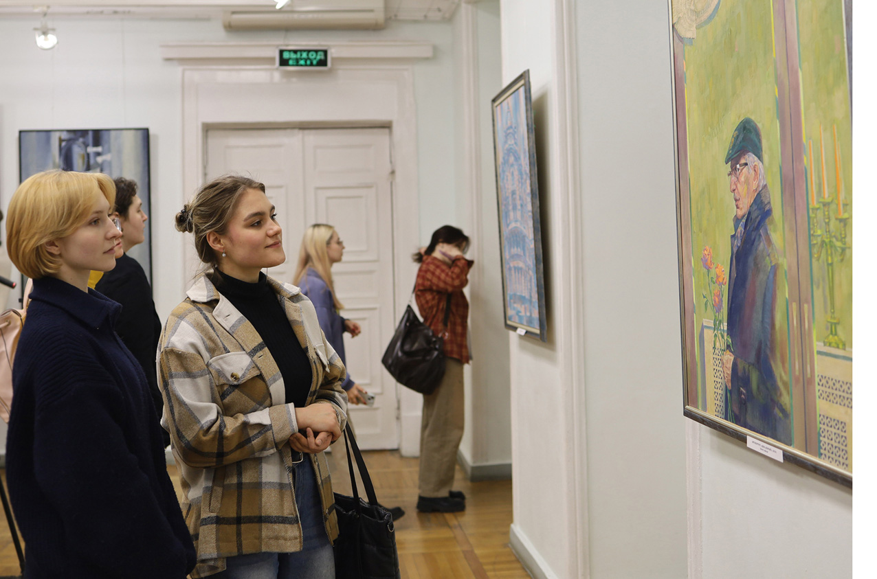 Юбилейная выставка &laquo;Преодоление&raquo; Алексея Курманаевского в РОМИИ