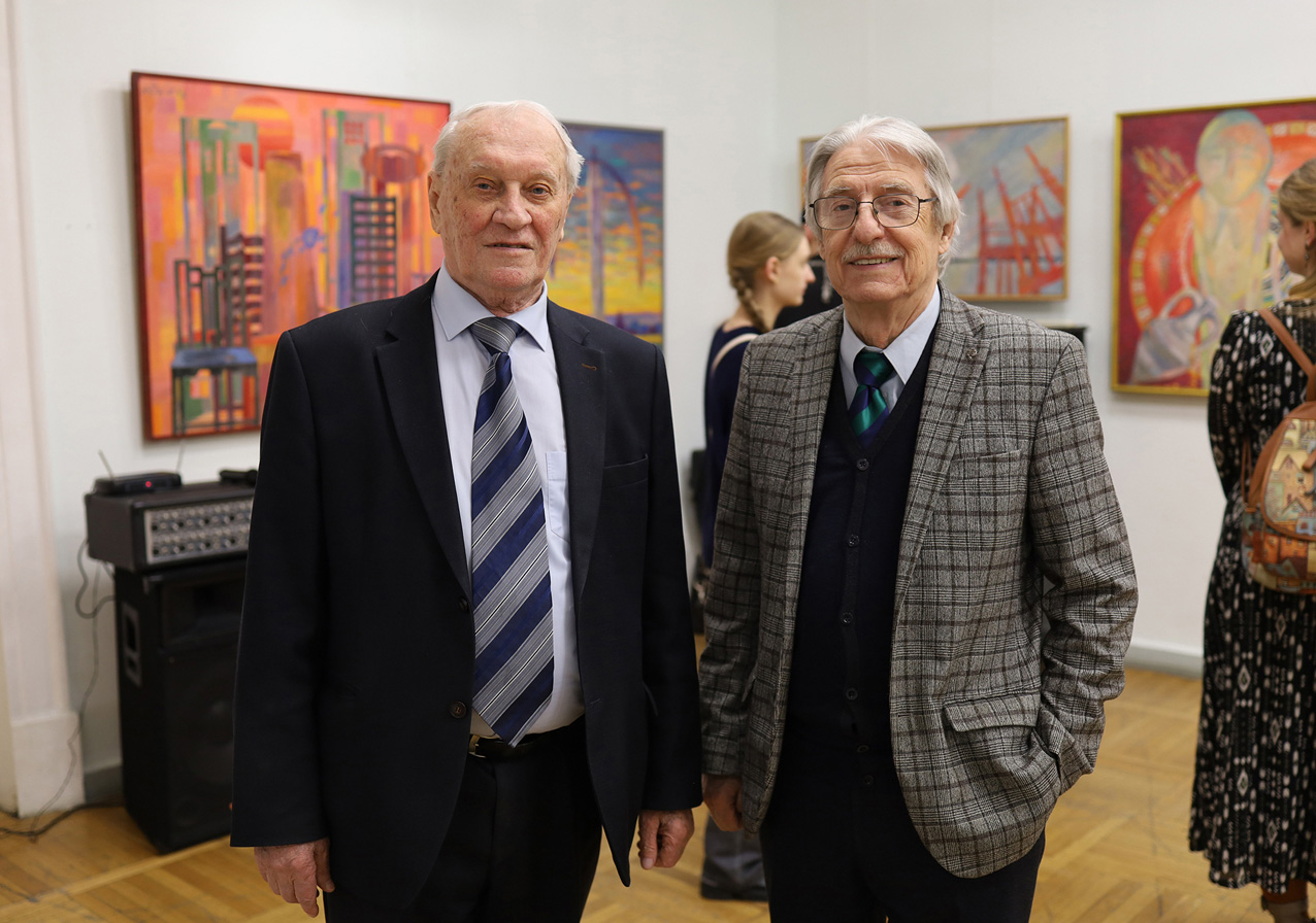 Юбилейная выставка &laquo;Преодоление&raquo; Алексея Курманаевского в РОМИИ