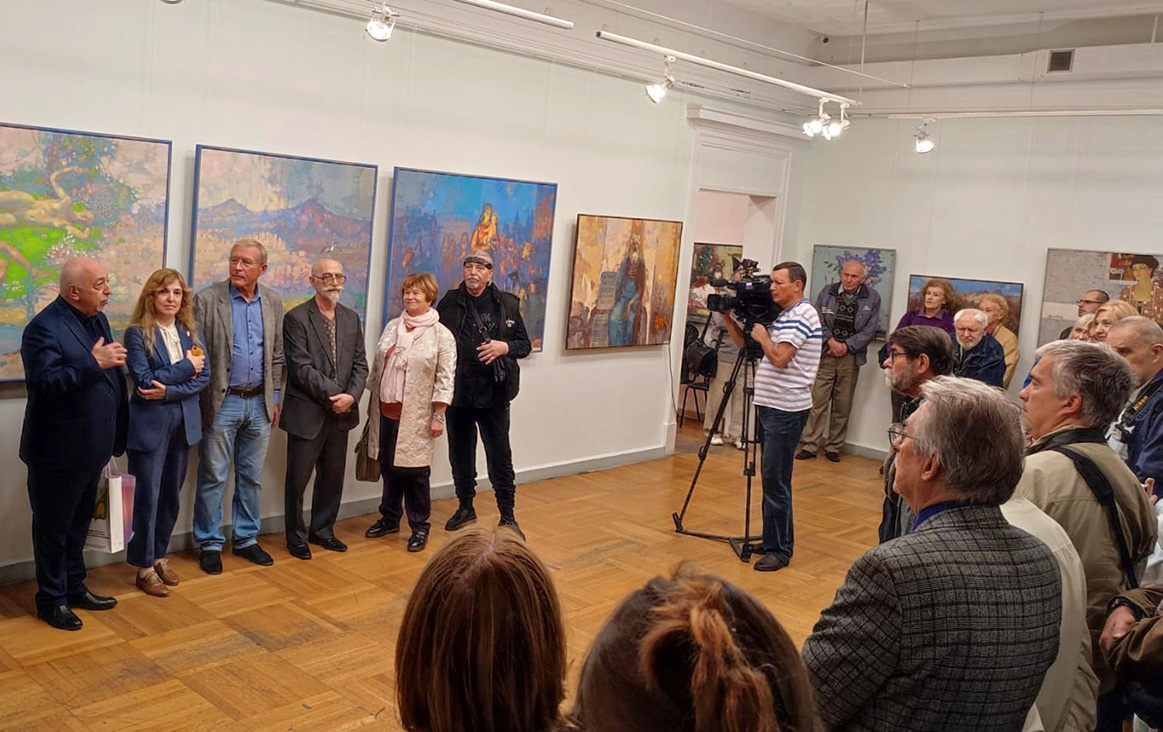 В РОМИИ открылась персональная выставка ОВАНЕСА ЛУСЕГЕНОВА, приуроченная к 70-летнему юбилею художника
