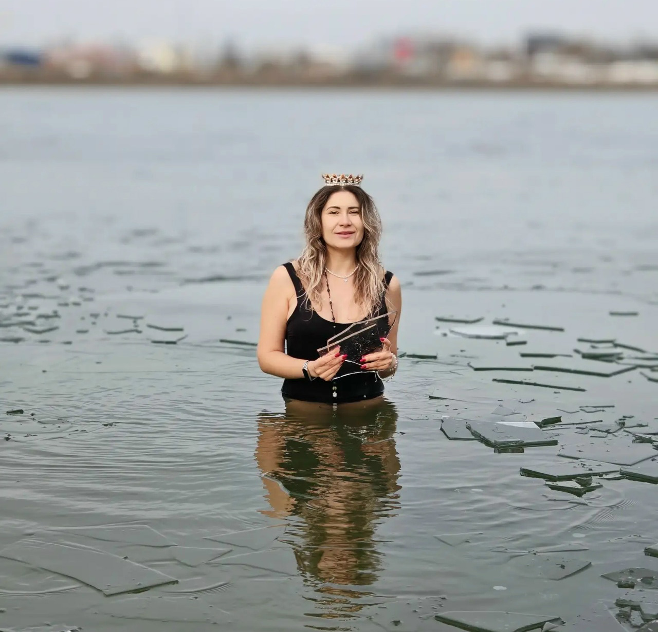&laquo;Моржиня&raquo; Юлия Богатырёва, которая недавно научилась плавать: &laquo;Идём с командой на рекорд&raquo;