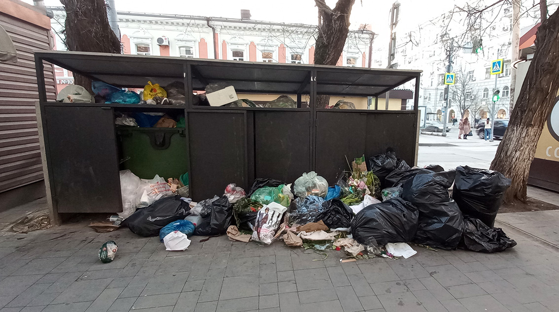 мусорки в Ростове