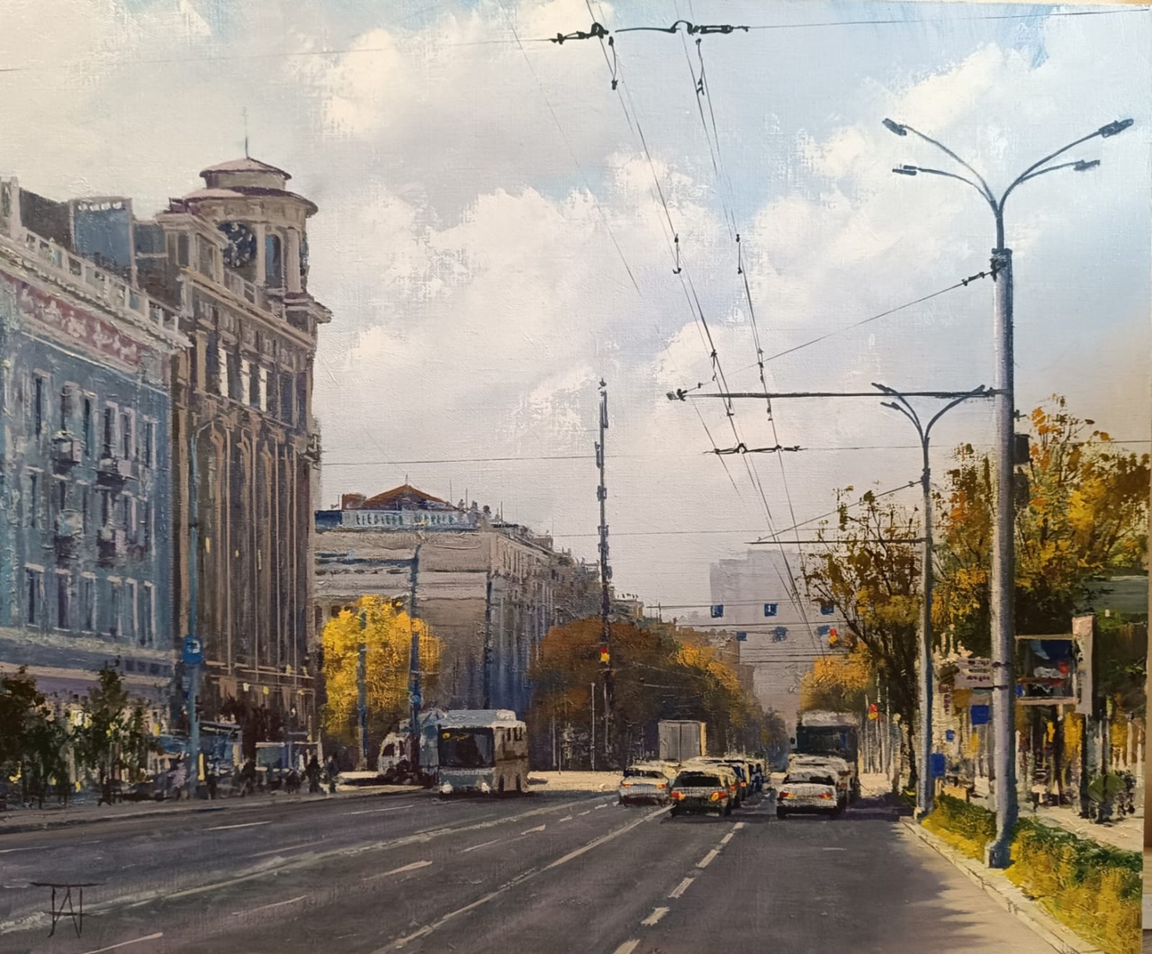 ГОРИЗОНТЫ ПРЕКРАСНОГО. Первая персональная выставка живописных произведений Анастасии Потаповой в ЦИЦ
