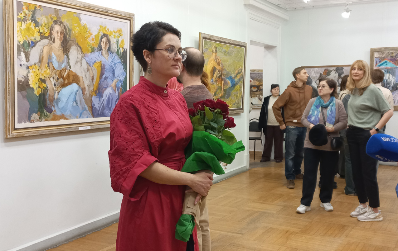 Солнечный Крым приехал в Ростов! В РОМИИ открылась персональная выставка художника Ольги Григорьевой-Климовой