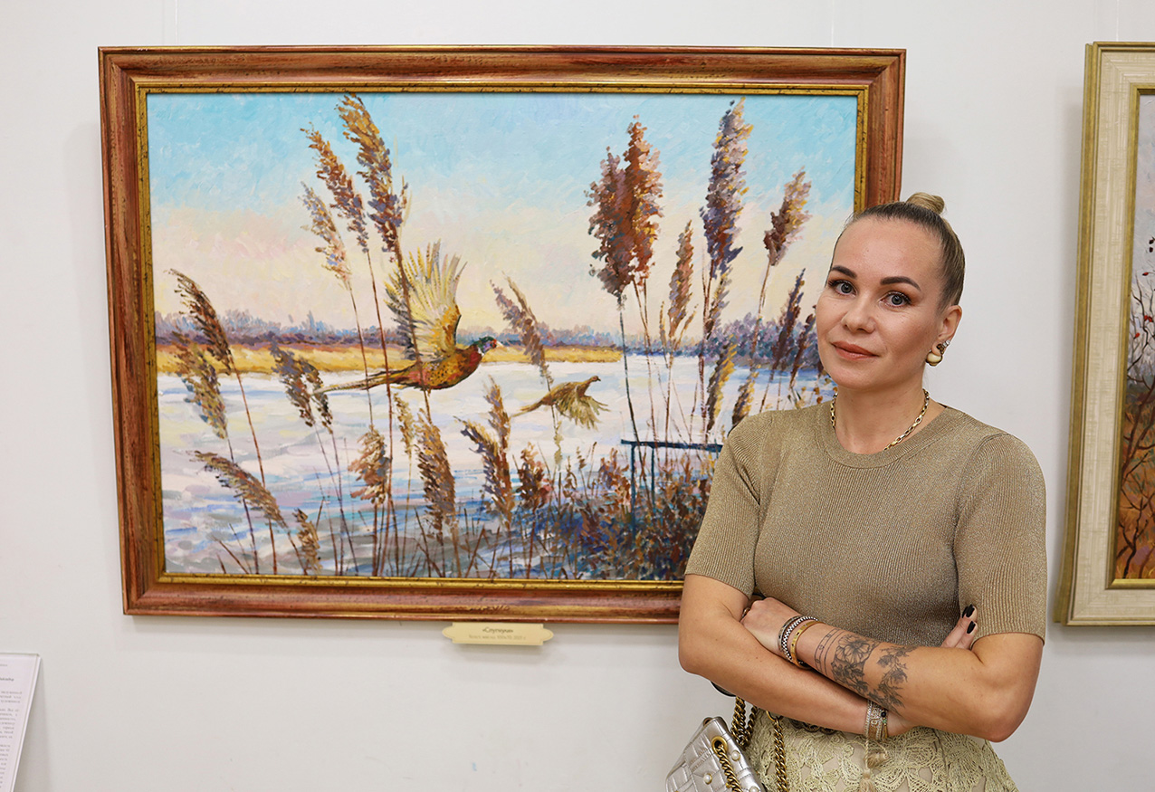 Персональная выставка Олеси Николаевны Майдибор &laquo;Калейдоскоп впечатлений&raquo; в РОМИИ