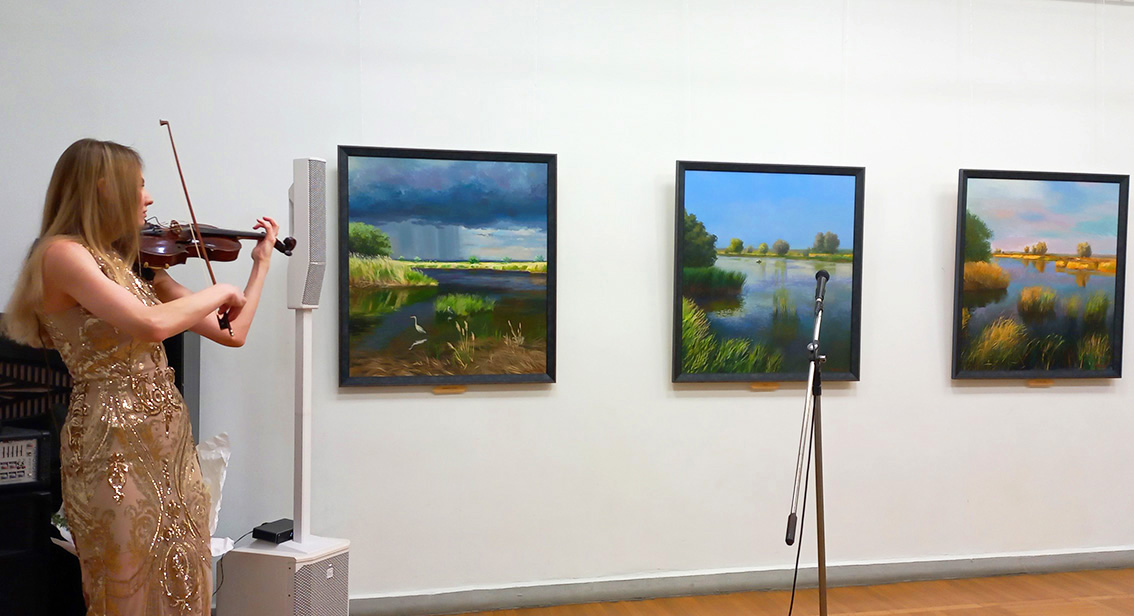 Персональная выставка Олеси Майдибор &laquo;Калейдоскоп впечатлений&raquo; в РОМИИ