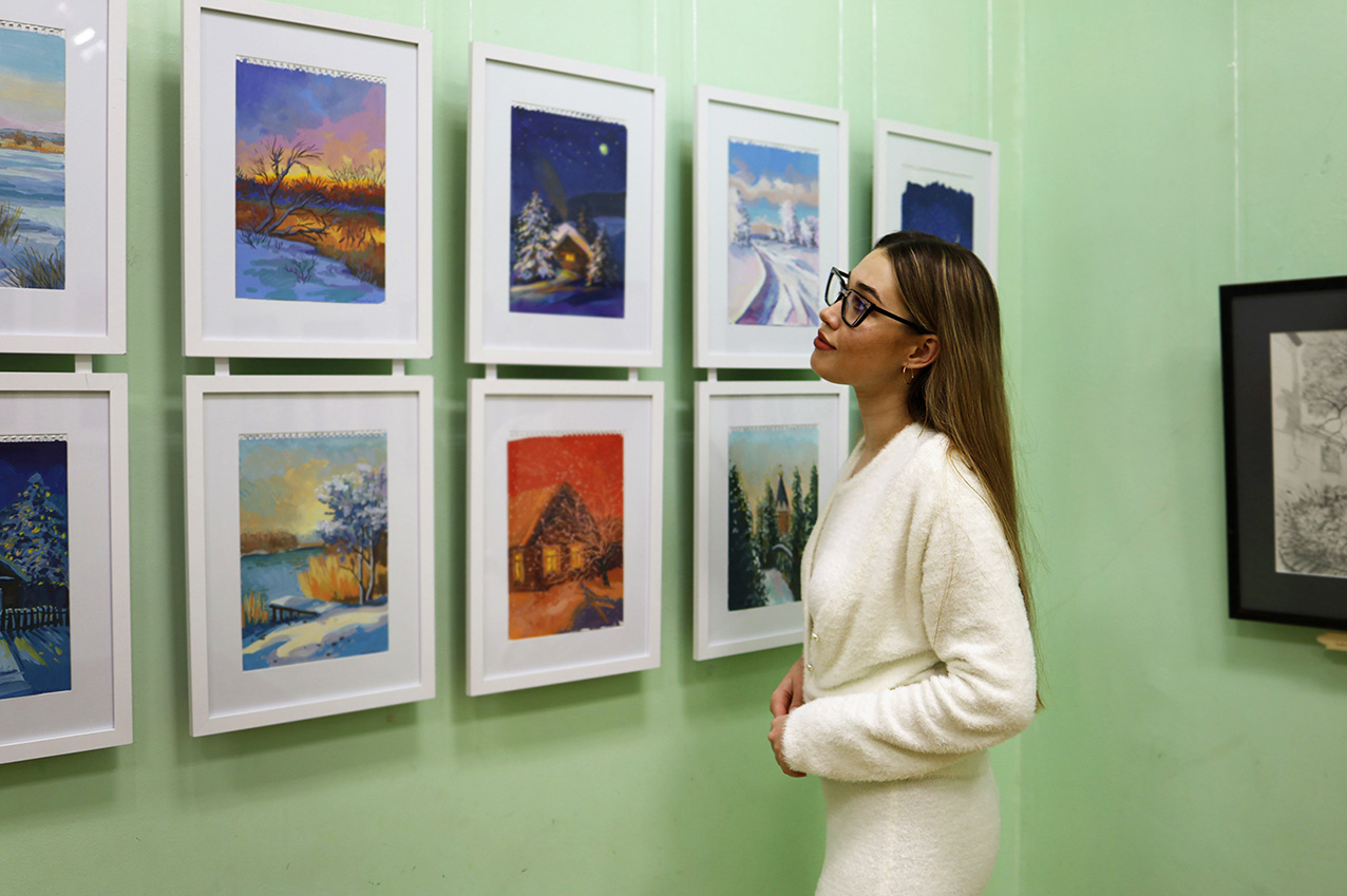 Персональная выставка Олеси Майдибор &laquo;Калейдоскоп впечатлений&raquo; в РОМИИ