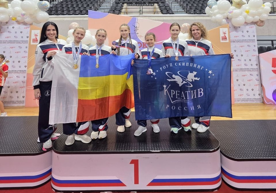 Ростовчанки лучше всех прыгают на скакалке! 8 медалей на Всероссийских соревнованиях по роуп-скиппингу