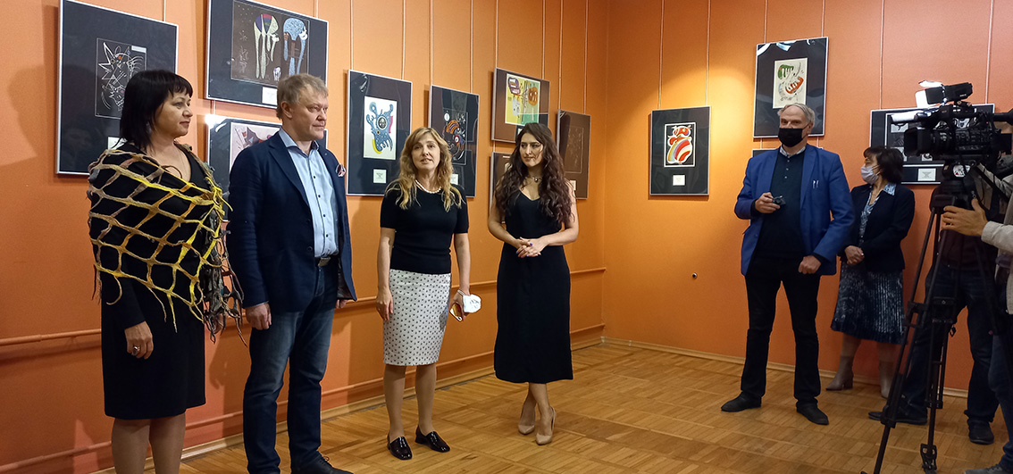 Открытие выставки Кандинского в РОМИИ