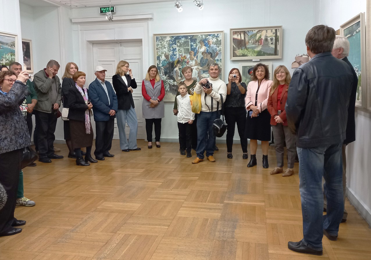 В РОМИИ открылась персональная юбилейная выставка «СЕРГЕЙ МАЦКИЕВ. Живопись»