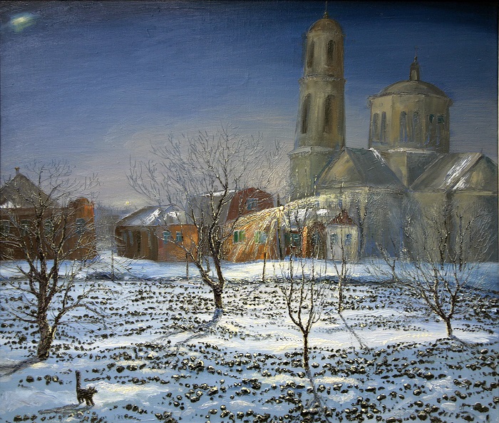 Выставка в РОМИИ &laquo;Зима. Цвет синий&raquo;