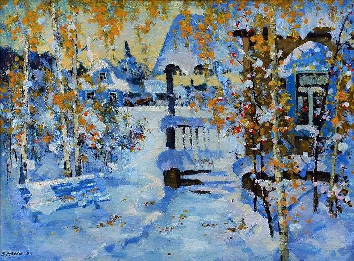 Выставка в РОМИИ &laquo;Зима. Цвет синий&raquo;