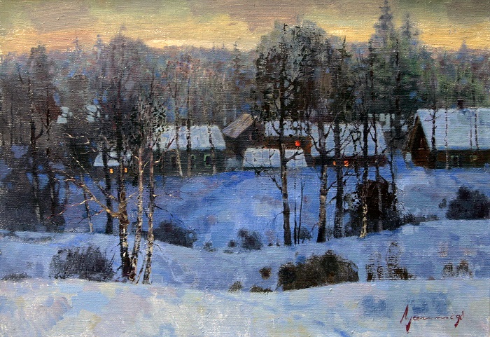 Выставка в РОМИИ &laquo;Зима. Цвет синий&raquo;