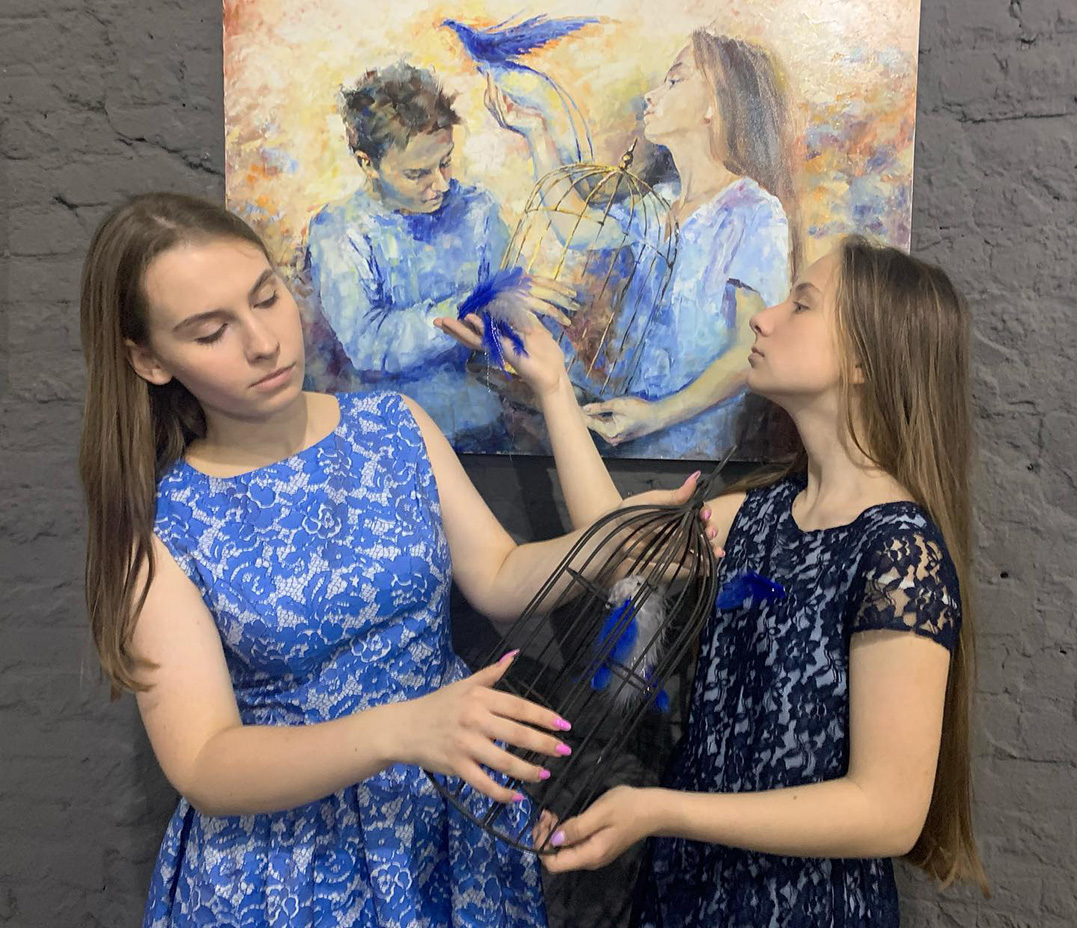 Персональная выставка “Синяя птица” художника Сергея Ковалевского-MISSER в художественной галерее «Ростов»