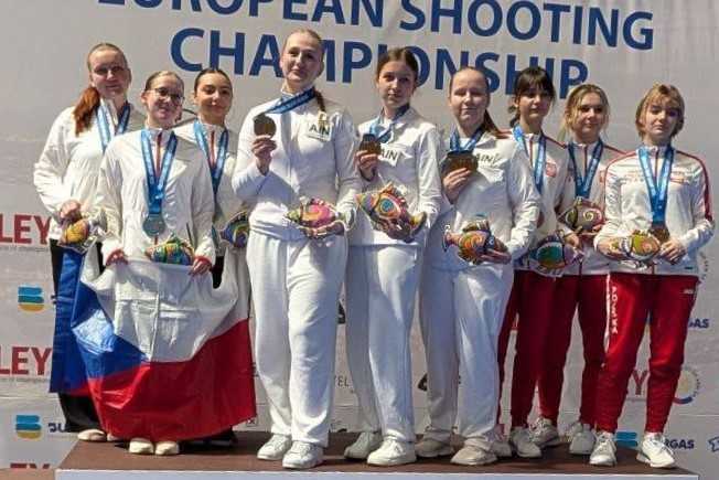 Донская спортсменка Виктория Холодная стала чемпионкой Европы среди юниоров до 18 лет по пулевой стрельбе