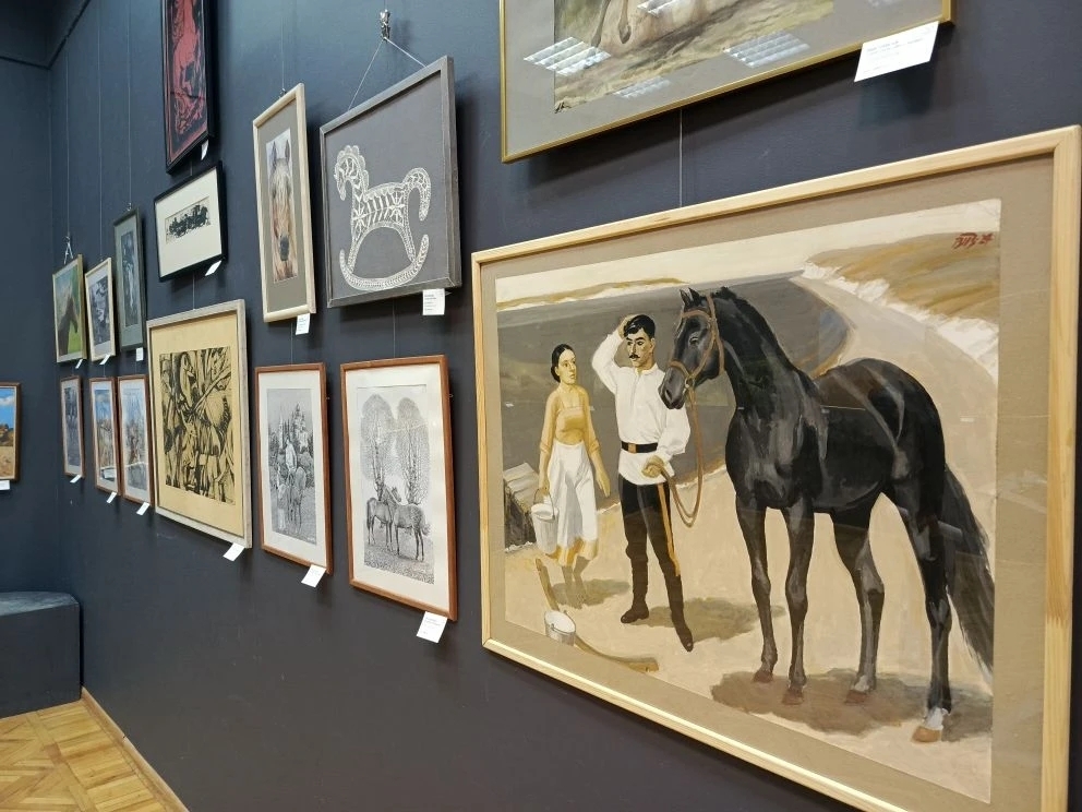 Выставка «Лошадь в искусстве» в зале Ростовского областного отделения ВТОО «Союз художников России»