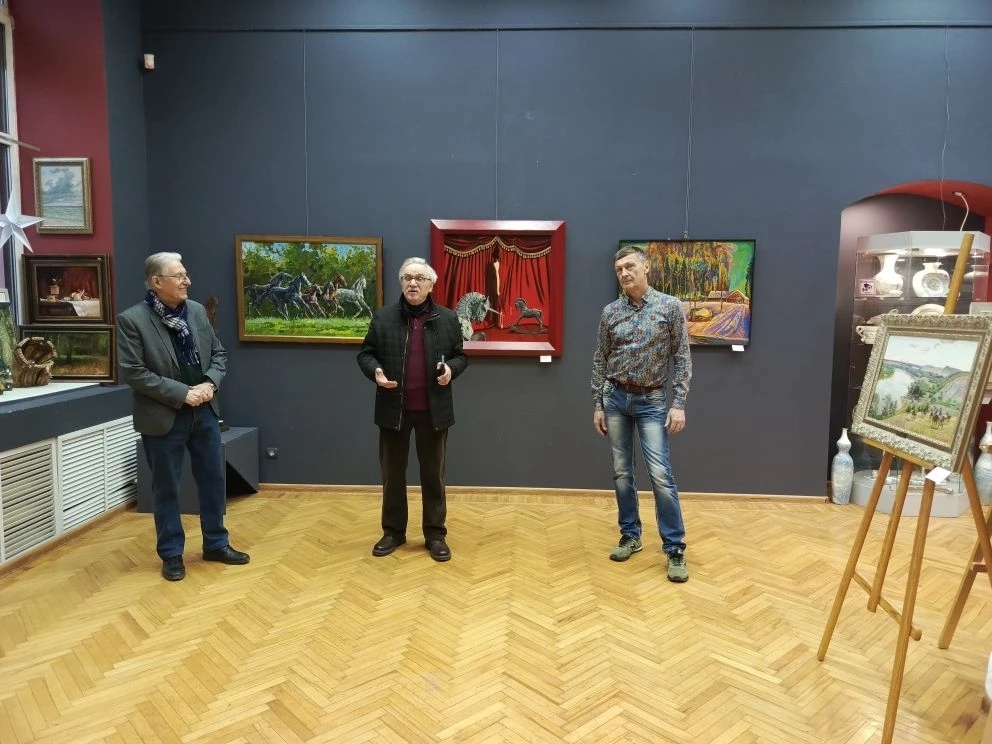 Выставка «Лошадь в искусстве» в зале Ростовского областного отделения ВТОО «Союз художников России»