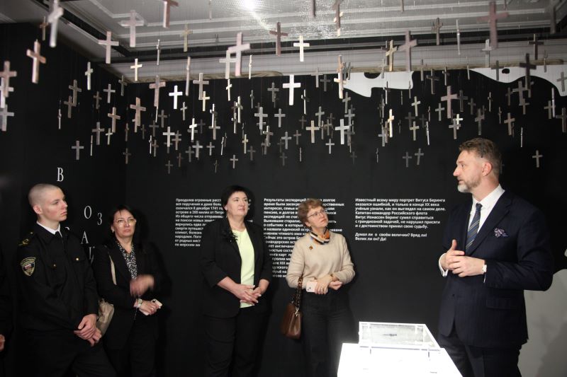 Уникальный проект Музея-заповедника истории Дальнего Востока &laquo;СУДЬБА КОМАНДОРА. КАМЧАТСКИЕ ЭКСПЕДИЦИИ Витуса Беринга&raquo; в Шолохов&ndash;Центре