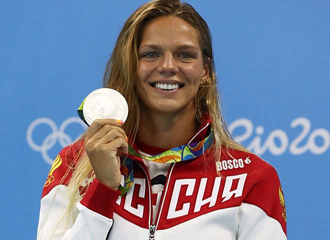 Юлия Ефимова - российская пловчиха. 