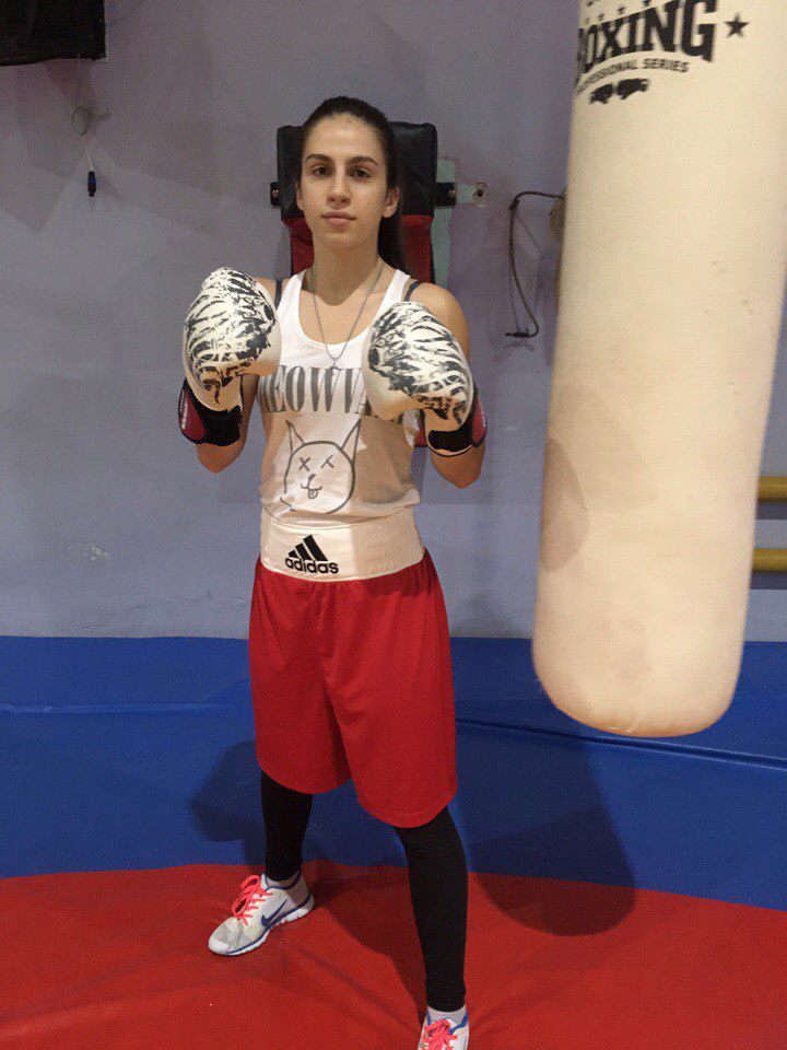 Настя Маркова, член сборной России по боксу