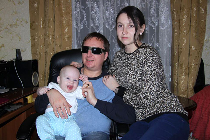 Виктор Тартанов – музыкант, теле- и радио ведущий с женой Анной